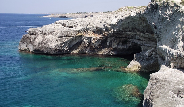 The western coastland of Salento peninsula (Lecce Province - Apulia)